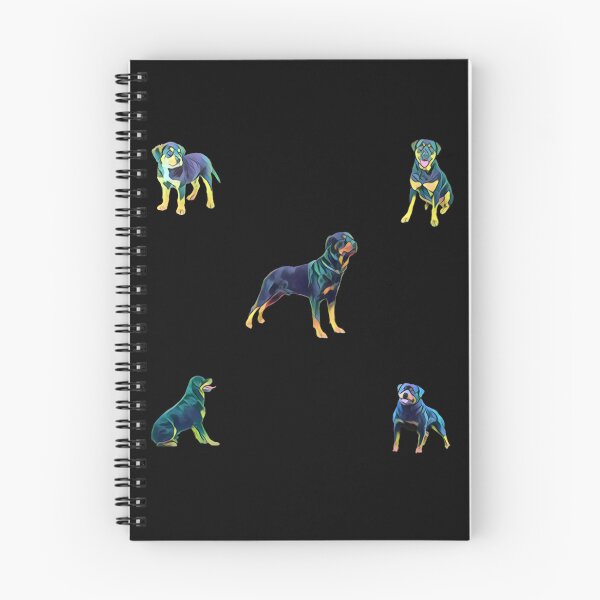 Item preview, Rottweiler Mix Pattern sticker pack - Black designed and sold by Dude  Stuff.