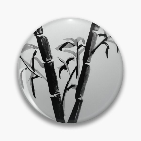 Item preview, Sumi e Bamboo Grayscale designed and sold by EtegamiJourney.
