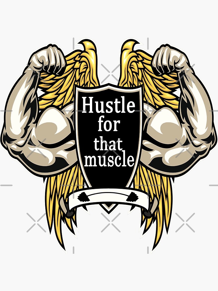 Gym Rat' Tshirt | Hustle for that Muscle