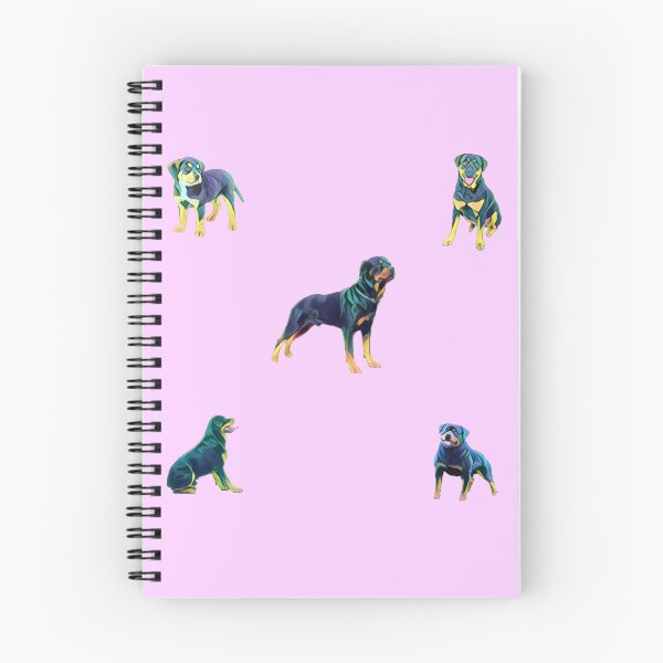 Item preview, Tough Rottweiler Mix Bite Pattern sticker pack - Pink designed and sold by Dude  Stuff.