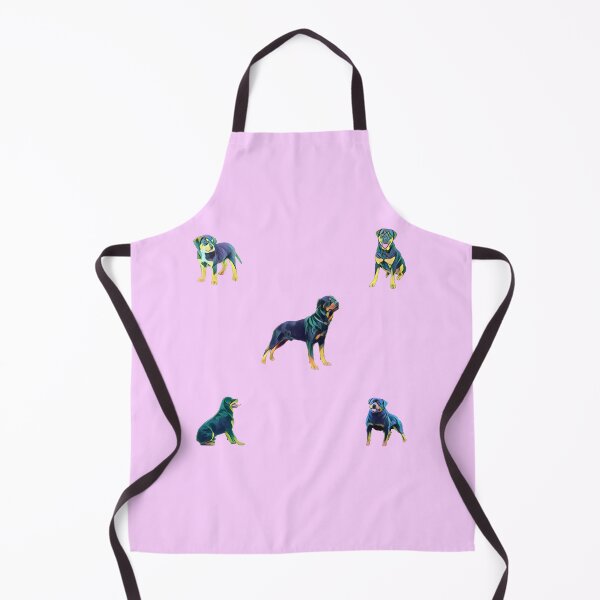 Item preview, Tough Rottweiler Mix Bite Pattern sticker pack - Pink designed and sold by Dude Stuff.