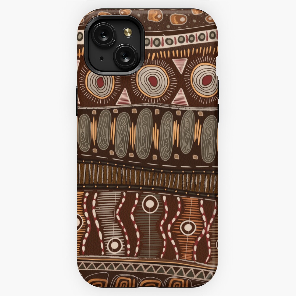 Modern tribal hand paint dreamcatcher mandala design iPhone Wallet for  Sale by InovArtS