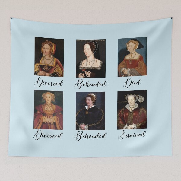 Item preview, The Six Wives of Henry VIII designed and sold by pinkcraftfairy.