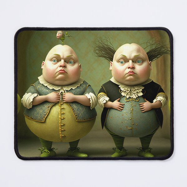 Item preview, Tweedledee and Tweedledum - The Alice in Wonderland Collection designed and sold by faemcnally.