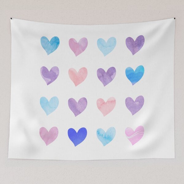 Item preview, watercolor heart, Valentines Day  designed and sold by saidox.