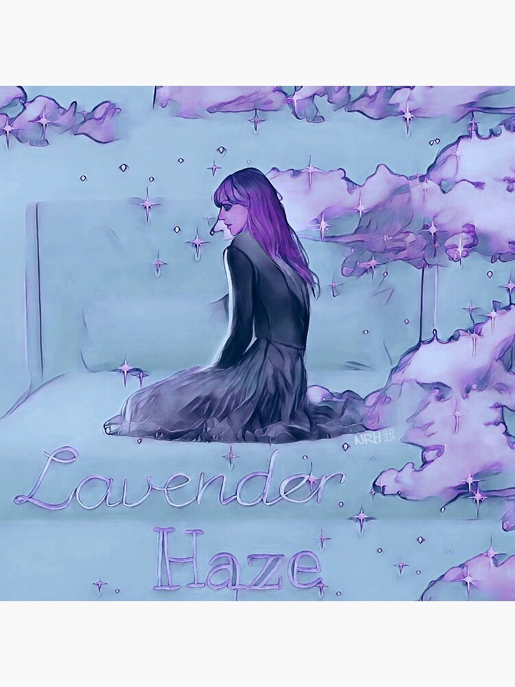 Lavender Haze Art Board Print for Sale by natalieinchains