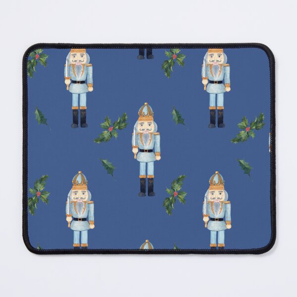 Item preview, Christmas Blue Nutcracker Pattern designed and sold by silviaol.