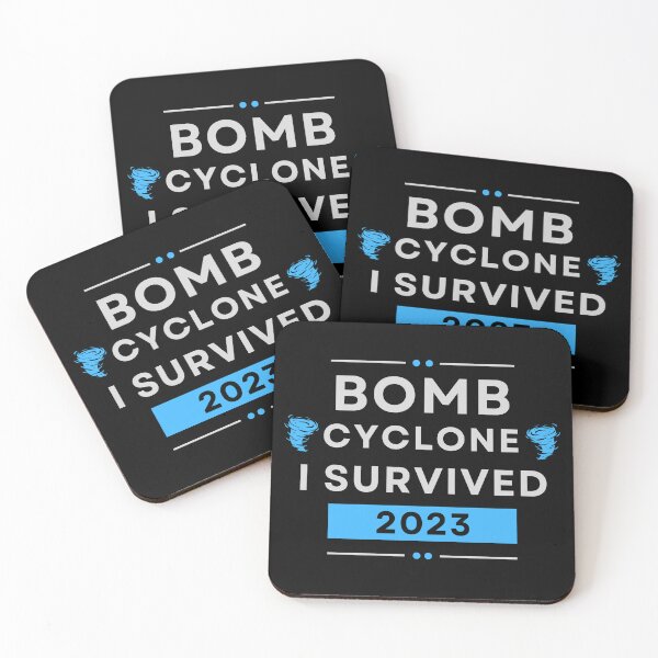Item preview, Bomb Cyclone 2023 - I Survived designed and sold by MtWoodsonSales.