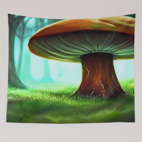 Item preview, Giant Mushroom in the Forest designed and sold by SquishStitches.