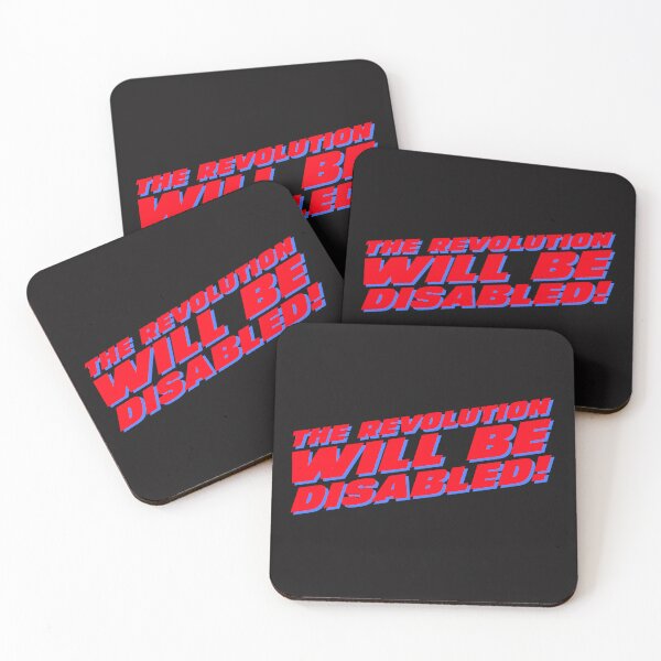 Item preview, The Revolution Will Be Disabled designed and sold by Disabledland.