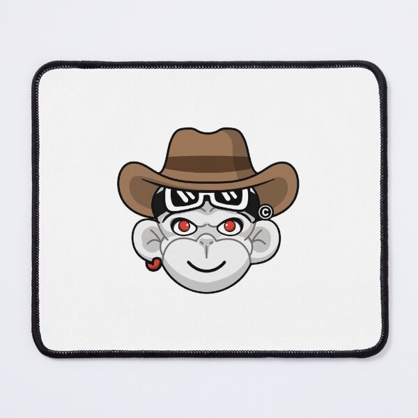 Item preview, Cowboy Zhot monkey WildWest designed and sold by zhotshotz.