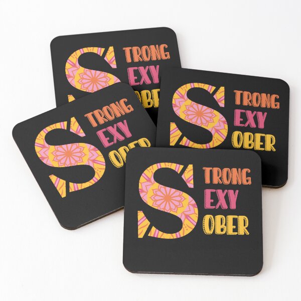 Item preview, Sexy Strong Sober Sobriety AA NA Sober Life designed and sold by MasterKlaw.