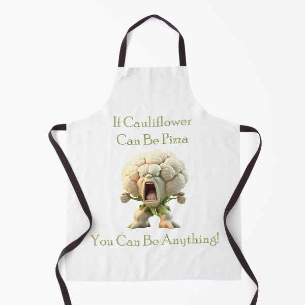 Item preview, If Cauliflower Can Be Pizza You Can Be Anything designed and sold by Scrumptious Designs.