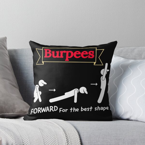 Item preview, Burpees- forward for the best shape- inspirational dark background  designed and sold by Master4art.