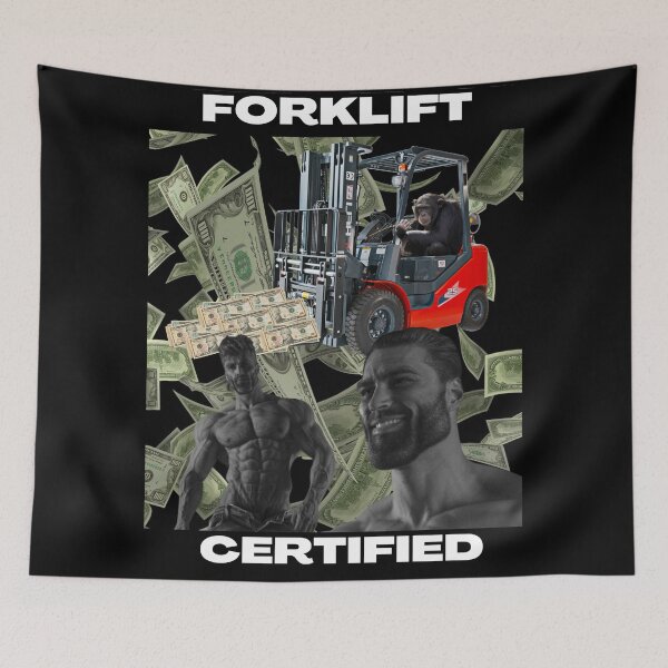 Item preview, Forklift Certified  designed and sold by joshemf.