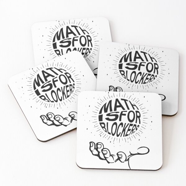 Item preview, Math is For Blockers | MTG designed and sold by Aaron Rimolde.