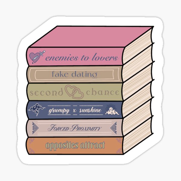 Slow Burn Romance, Booktok Sticker for Sale by kristinakoinis