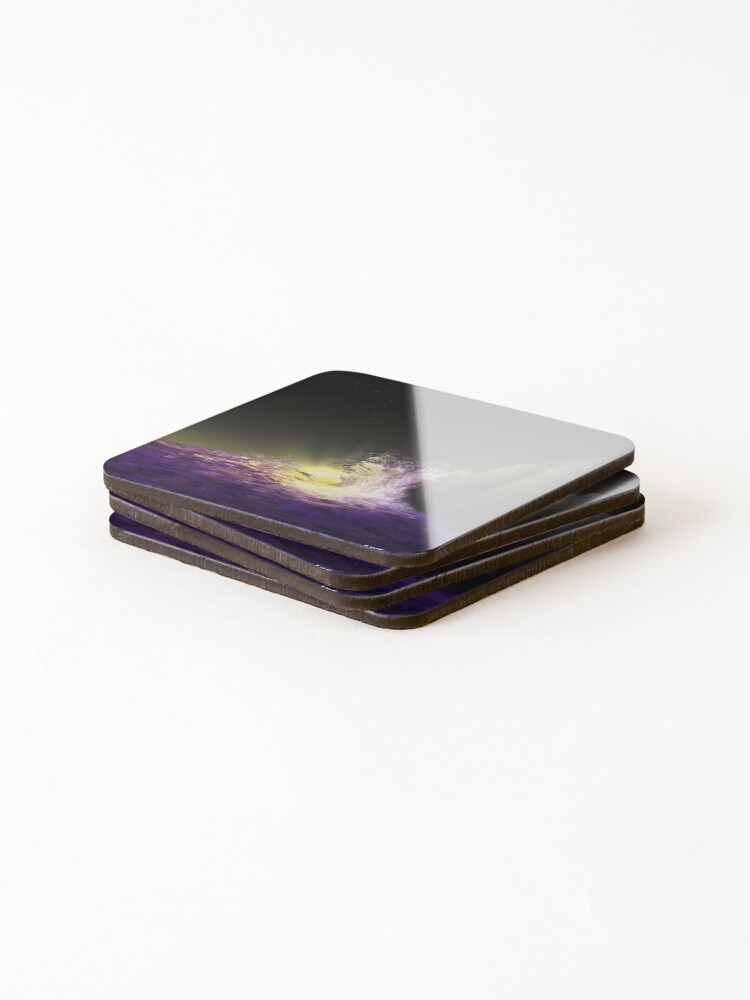 Thumbnail 4 of 5, Coasters (Set of 4), Nonbinary Cliffs designed and sold by Transcendragons.