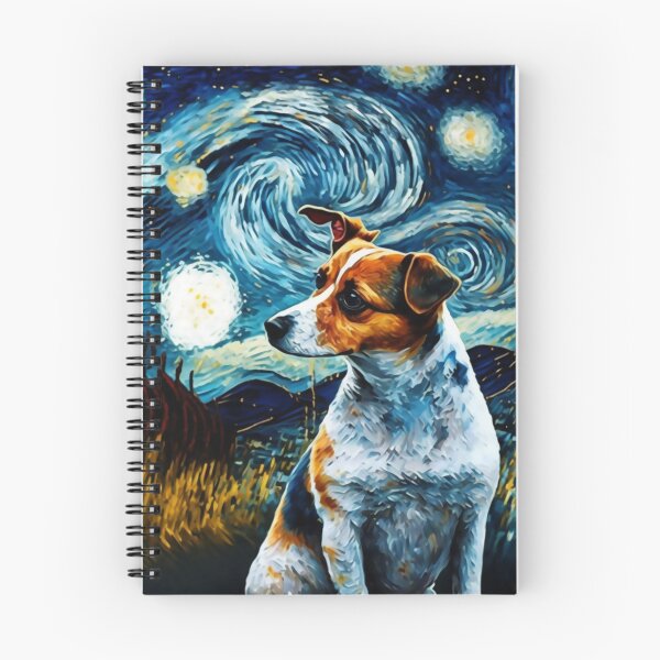 Item preview, Jack Russell Starry Night, Cute Jack Russell Puppy designed and sold by Orianah.