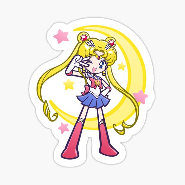 Sailor Moon Super S - Moon Crisis Make Up! Leggings by Yue Graphic Design