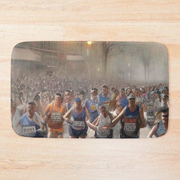 Item preview, The Boston Marathon Art designed and sold by Places On Earth.