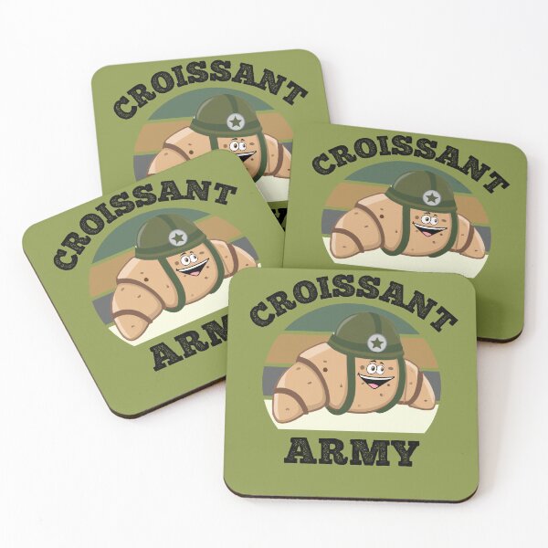 Item preview, Croissant Army Funny Social Media Comment Meme designed and sold by elvisg03.