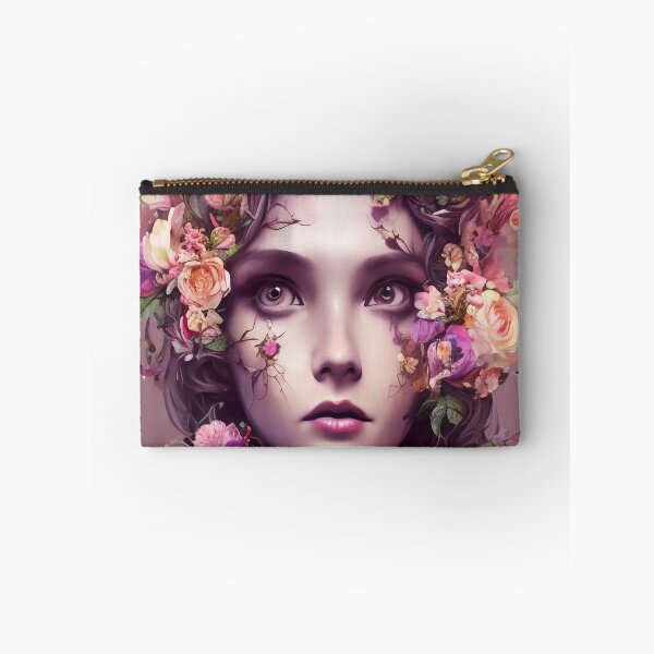 Item preview, Zailey Flowery Girl Portrait  designed and sold by Kamiri.