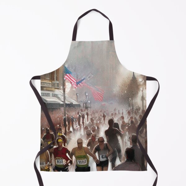 Item preview, The Boston Marathon Painting designed and sold by Places On Earth.