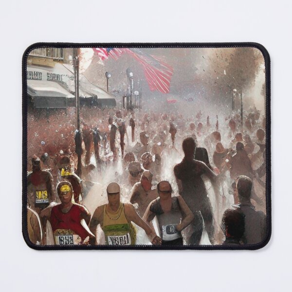 Item preview, The Boston Marathon Painting designed and sold by Places On Earth.