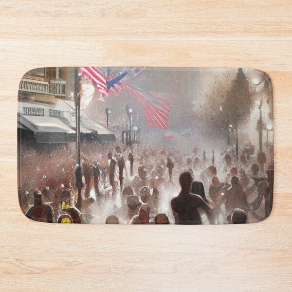 Item preview, The Boston Marathon Painting designed and sold by Places On Earth.