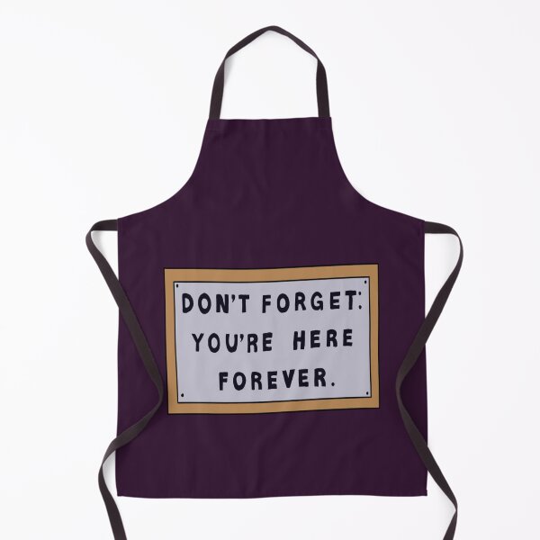 Item preview, dont forget youre here forever simpsons sign designed and sold by Espinoza93.