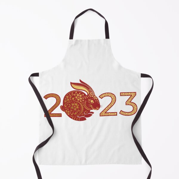 Item preview, Year of the Rabbit 2023 - Chinese New Year - Rabbit flower motif designed and sold by AhmedBuhaisi.