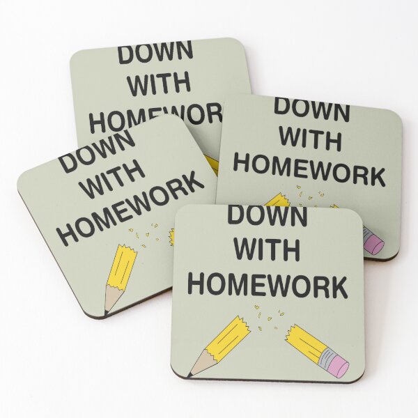 Item preview, down with homework designed and sold by Espinoza93.