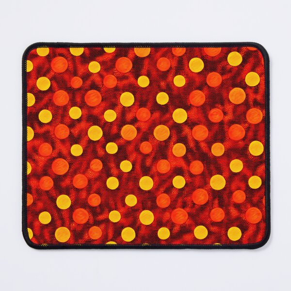 Item preview, Orange & Yellow Dots Red Velvet Designer designed and sold by skedman.