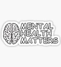 Pegatina Asuntos de salud mental
