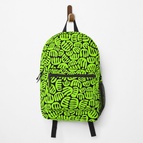 Item preview, Abstract Shapes 301122 - Chartreuse on Black designed and sold by Artberry.