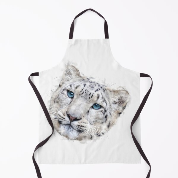 Item preview, Snow Leopard Watercolour Artwork designed and sold by Typeglyphs.