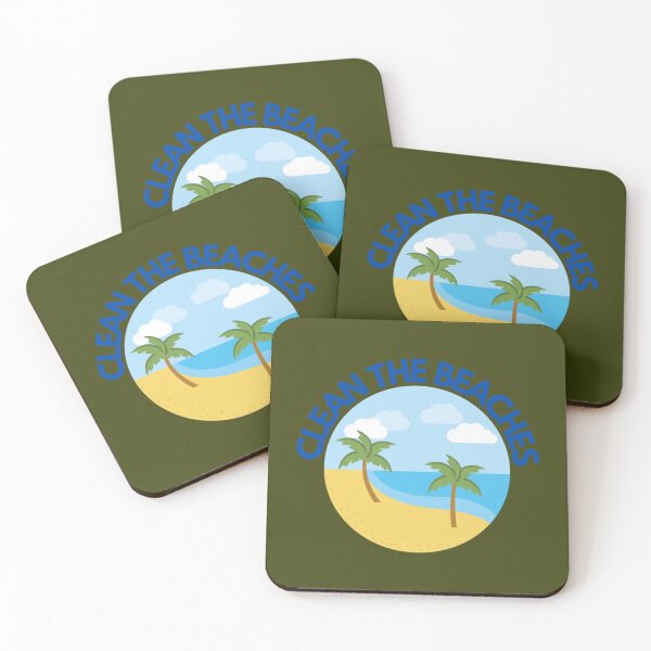 Item preview, Clean The Beaches      (2) designed and sold by AnAvidWriter.