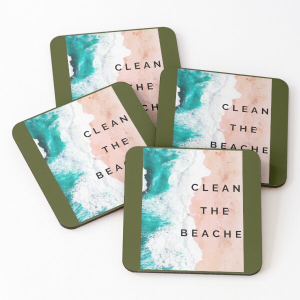 Item preview, CLEAN THE BEACHES       designed and sold by AnAvidWriter.