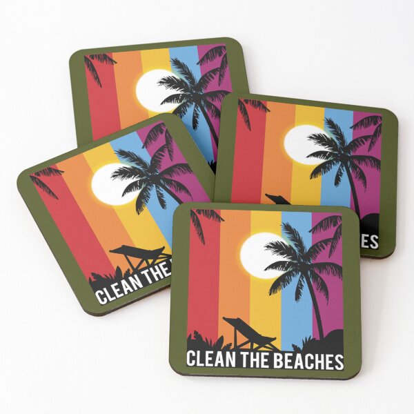 Item preview, Clean The Beaches - Keep our beaches clean - Clean Beaches     designed and sold by AnAvidWriter.