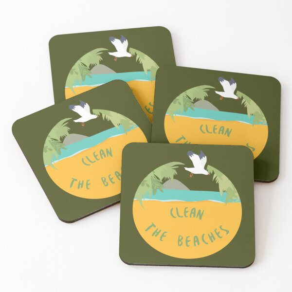 Item preview, Clean The Beaches - Save The Ocean              designed and sold by AnAvidWriter.