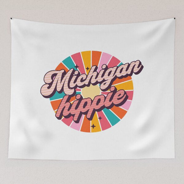 Item preview, Michigan Hippie - Ann Arbor - Gift For Hippies designed and sold by AlanPhotoArt.