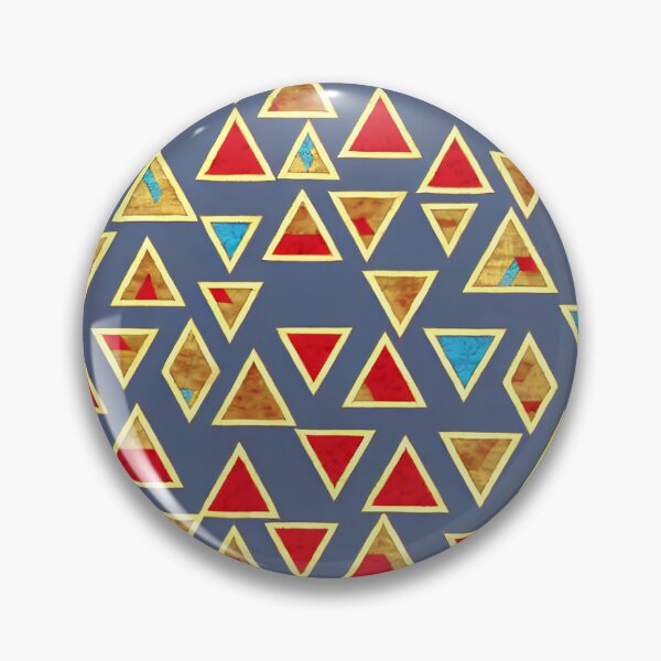 Item preview, Vintage Triangle Abstract Art Pattern Designer designed and sold by skedman.