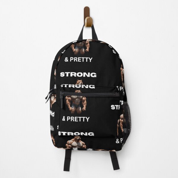 Item preview, Strong and Pretty - Pitbull - Workout - Gym Motivation designed and sold by TheHappyK.