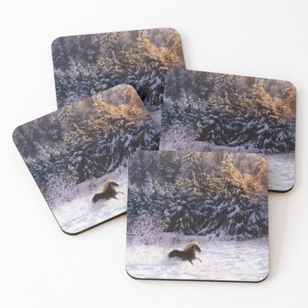 Item preview, Shetland Pony in the snow designed and sold by XAmountOfWords.