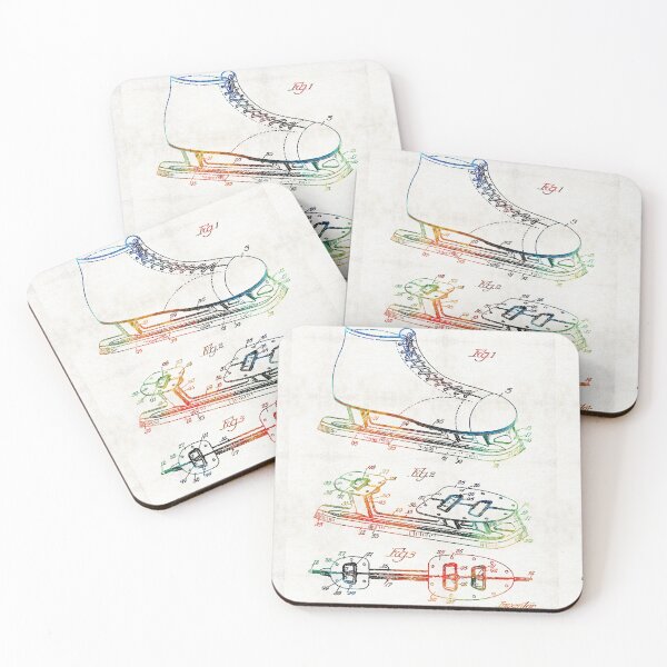 Item preview, Ice Hockey & Figure Skates - Sharon Cummings designed and sold by Sharon Cummings Art.