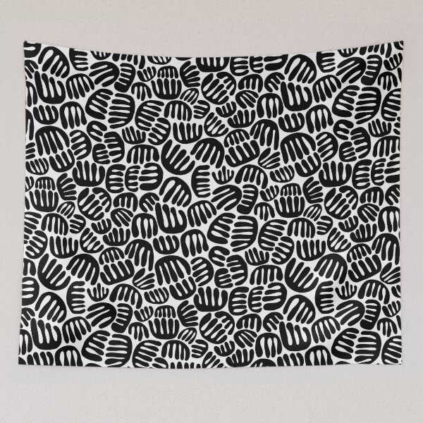 Item preview, Abstract Shapes 301122 - Black on White designed and sold by Artberry.