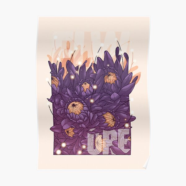 Protea Poster