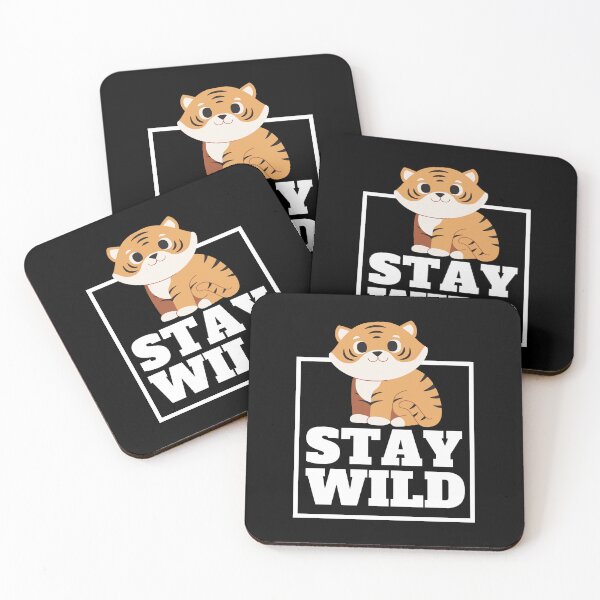 Item preview, Stay Wild - Tiger designed and sold by The magic  Yellow bus.