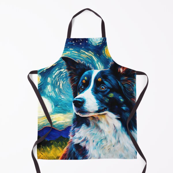 Item preview, Border Collie Starry Night, Beautiful Border Collie  designed and sold by Orianah.